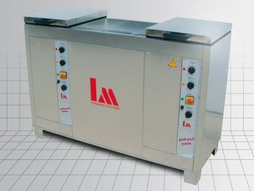 超声波清洗机 - 25 - 100 l, 800 - 1800 W | UPE 4 - LM srl - 浸没式 / 自动 / 工艺流程