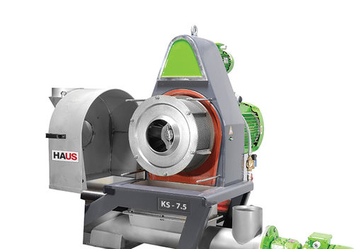 橄榄粉碎机 - 900 kg/h | KS-7.5I - HAUS CENTRIFUGE TECHNOLOGIES