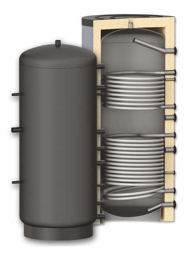 存储贮液罐 - PR2 series - NES - New Energy Systems - 水 / 聚氨酯 / 用于太阳能加热