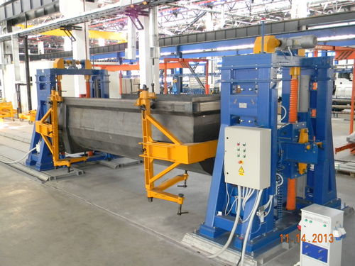 焊接滚轮架 - Horizontal welding rotators - Techvagonmash