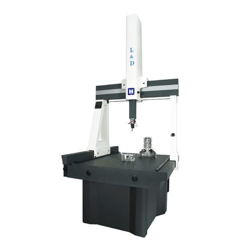 手动操控三坐标测量仪 - CMM-554M - Leader Precision Instrument Co. Ltd - 门式 / 齿轮 / 用于航空工业