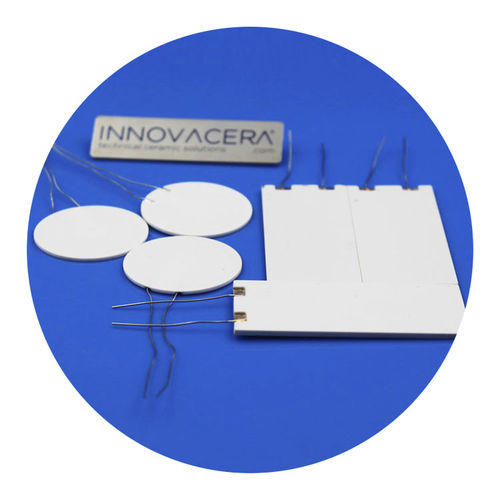 板加热组件 - INC-CH002 - Xiamen Innovacera Advanced Materials Co., Ltd - 圆形 / 陶瓷 / 铝制