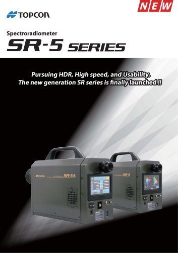 Spectroradiometer SR-5 series