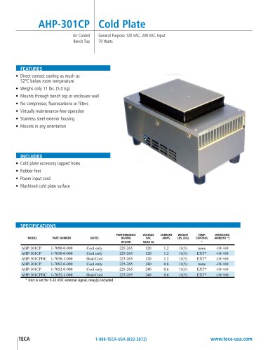 AHP-301CP Cold plate