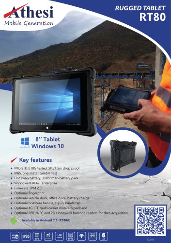 Rugged Tablet RT80