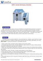 United Test SAM-90 Slat Spray Test Chamber