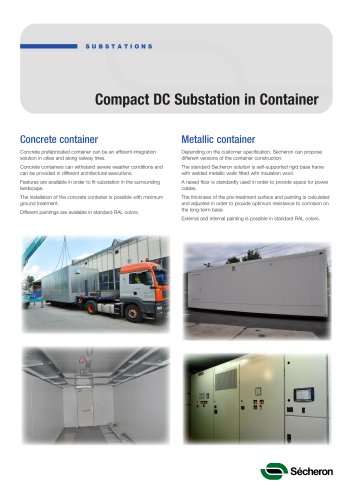 Substations in Containers