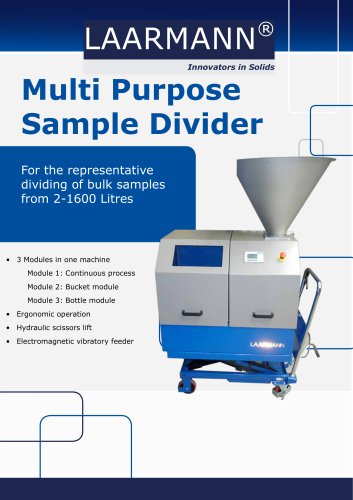 Multi Purpose Sample Divider
