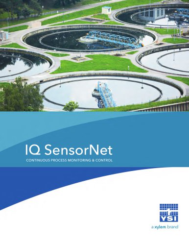 IQ SensorNet CONTINUOUS PROCESS MONITORING & CONTROL