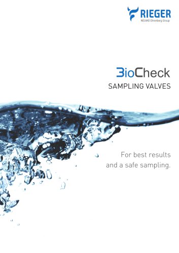 BioCheck Sampling Valves