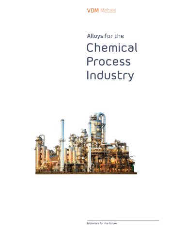 Alloys for the Chemical Process Industry