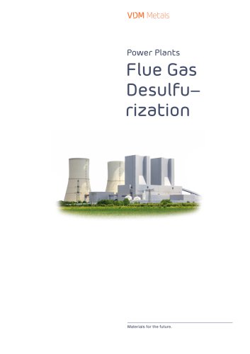 Flue Gas  Desulfu– rization