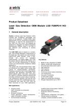 Laser Gas Detection OEM Module LGD F200P2-H HCl CEM