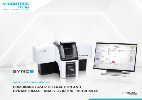 SYNC Particle Size & Shape Analyzer