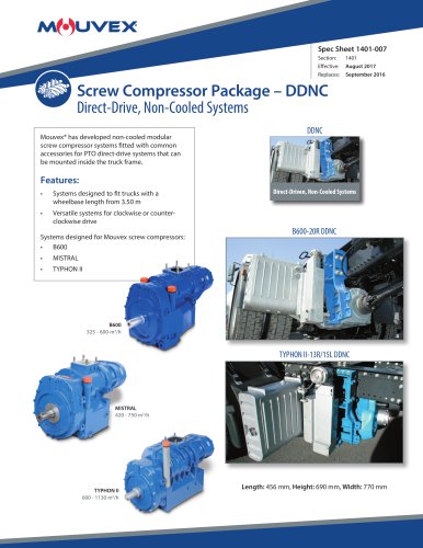 Screw Compressor Package – DDNC