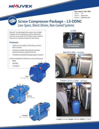 Screw Compressor Package – LS-DDNC