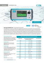 Volume Flow Tester CETATEST 925