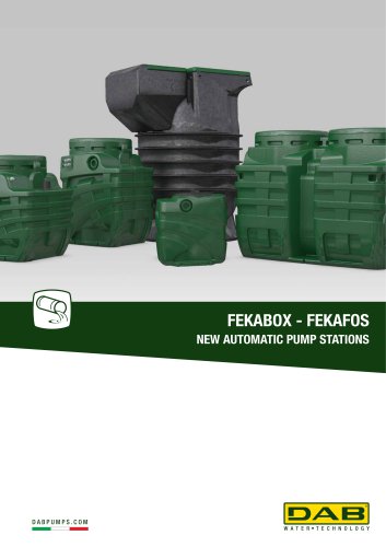 FEKABOX - FEKAFOS NEW AUTOMATIC PUMP STATIONS