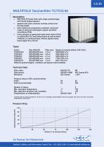 MULTIFOLD Taschenfilter TC/TCQ 60