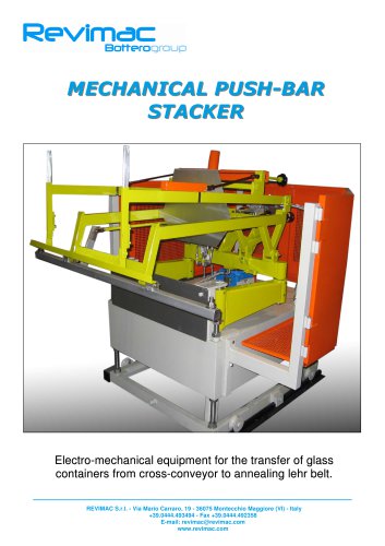 RS 90/92 - Mechanical stacker