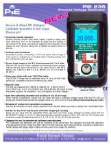 PIE 235 Process Voltage Calibrator