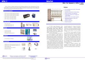 Single-phase meter test equipment of ASTeL 1.2