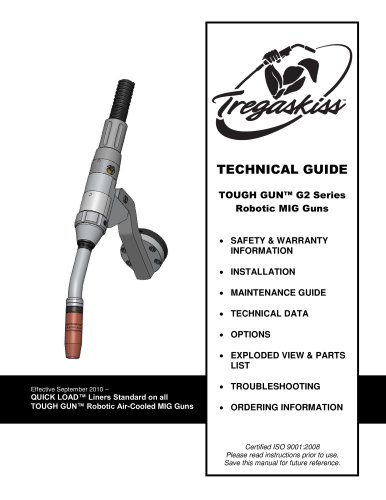 TOUGH GUN G2 Series MIG Guns Owner's Manual