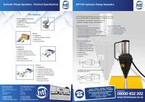 Hydraulic Flange Spreaders - Technical Specifications