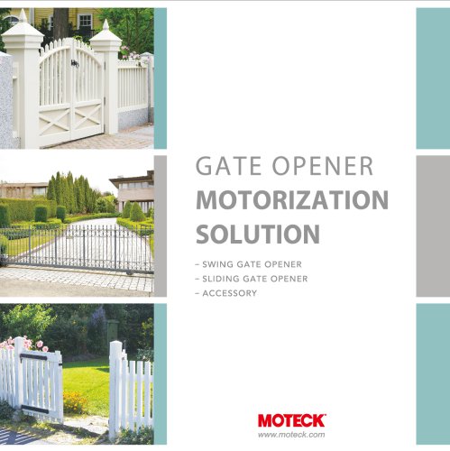 Gate Opener Motorization Solution