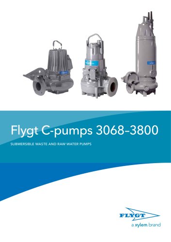 Flygt C-pumps 3068-3800