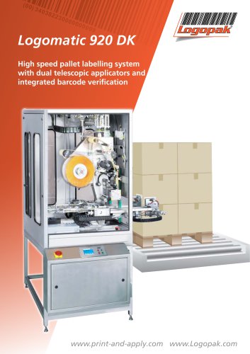 920 DK Pallet Brochure