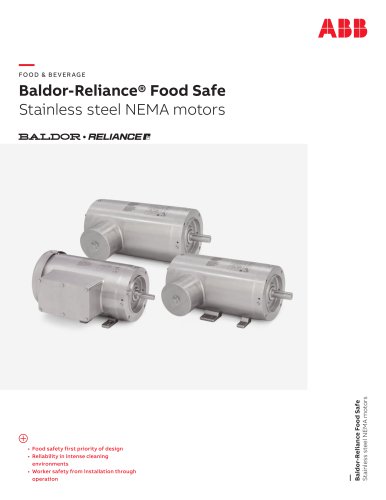 Baldor-Reliance® Food Safe