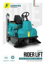 Catalogue Eureka Rider Lift Sweeper