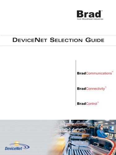 DeviceNet Selection Guide (for European standards)