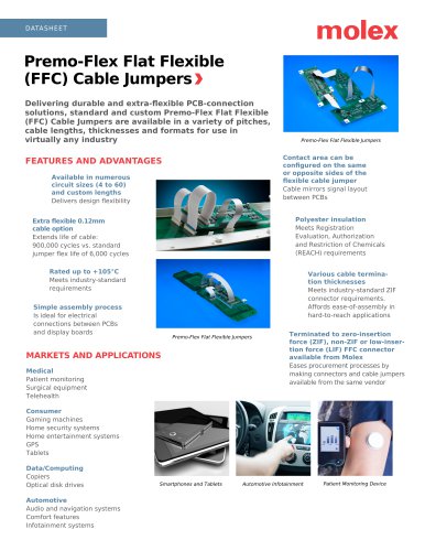 Premo-Flex Flat Flex Cable Jumpers