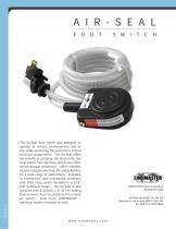 AIR-SEAL FOOT SWITCH