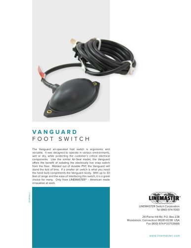 VANGUARD FOOT SWITCH