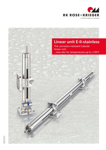 Linear unit E-II-stainless