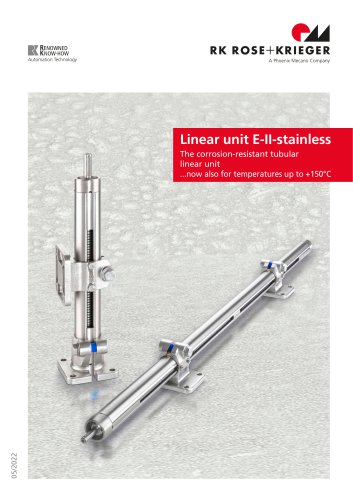 Linear unit E-II-stainless