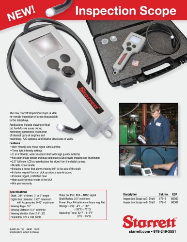 679 VISION INSPECTION SCOPES