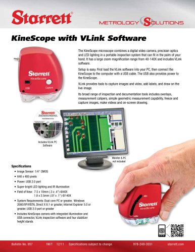 KINESCOPE WITH VLINK SOFTWARE