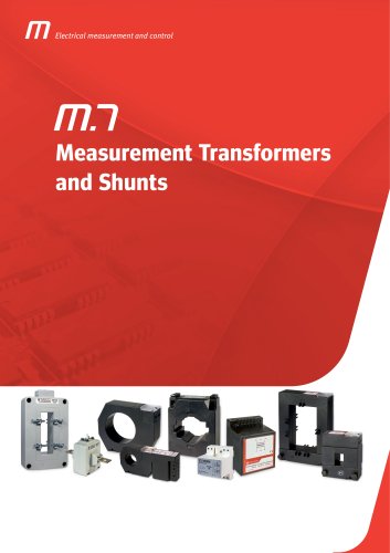 MEASUREMENT TRANSFORMERS AND SHUNTS