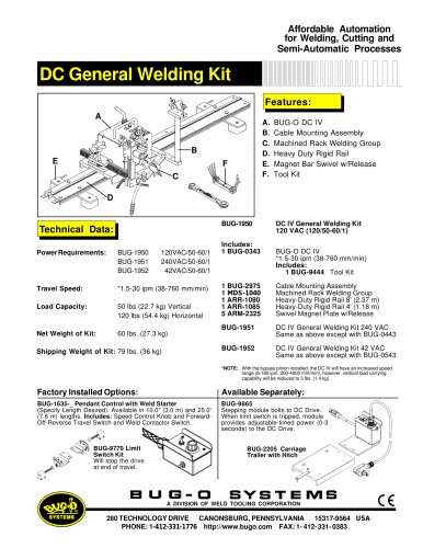 DC General Welding Kit