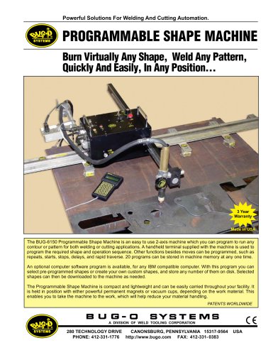 Programmable Shape Machine