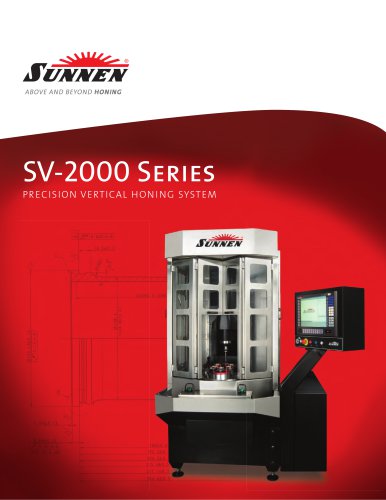 SV-2000 Series Vertical Honing Machine