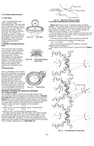 DETAILS OF INVOLUTE GEARING