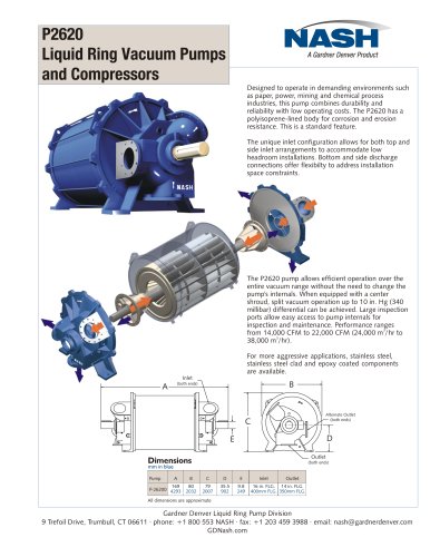 P2620 Data Sheet - English