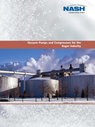 Vacuum Pumps and Compressors for the Sugar Industry