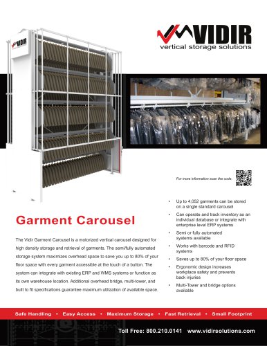 Vidir Garment Carousel