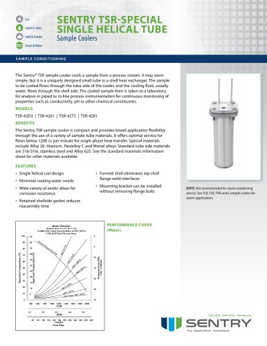 Sample Cooler TSR (special materials)